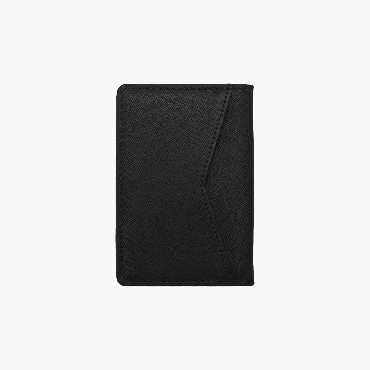 Black Saffiano Bi-Fold Wallet