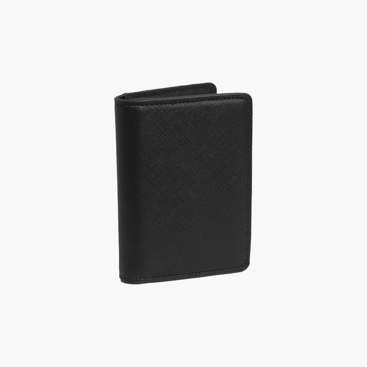 Black Saffiano Bi-Fold Wallet