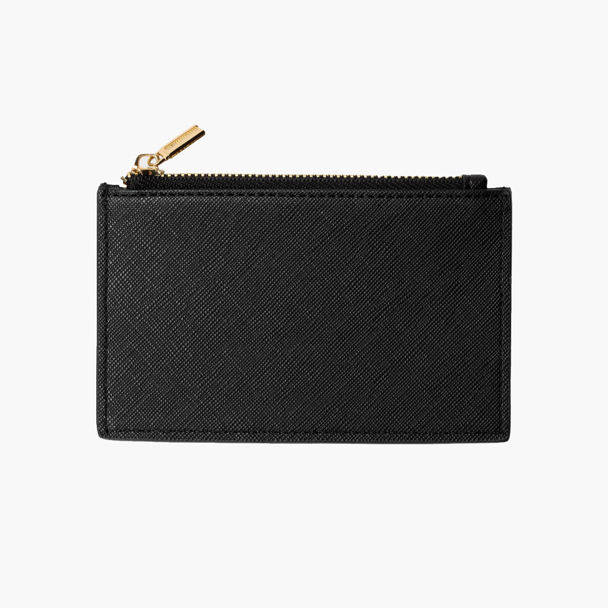 Black Saffiano Zip Wallet