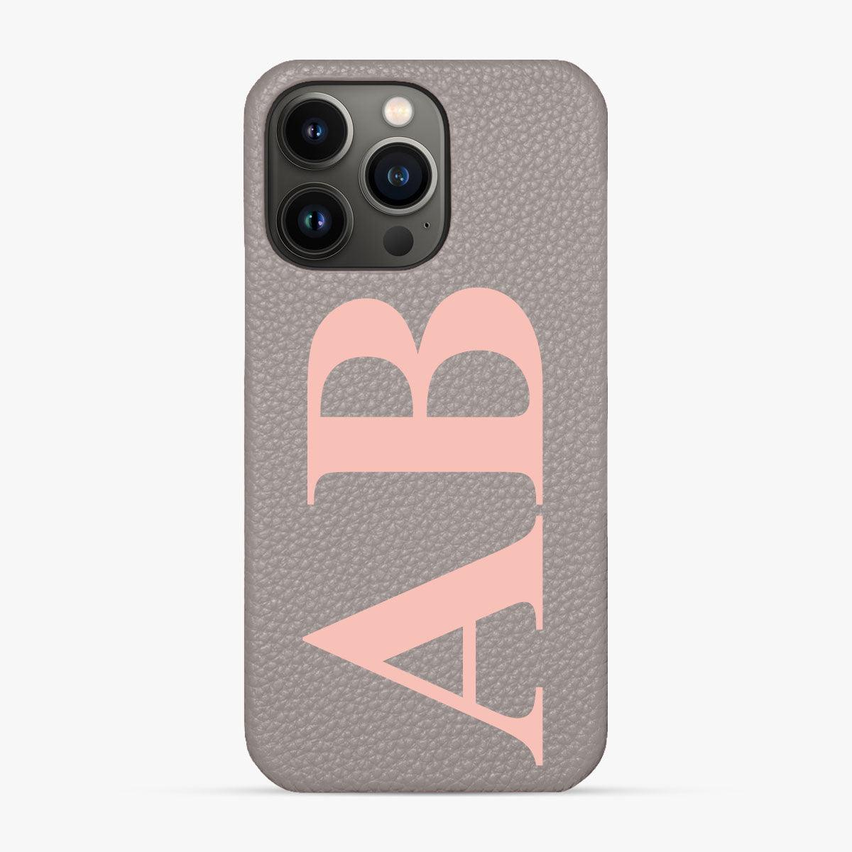 Classic Font iPhone 14 Pro Phone Case - Luxe Leather