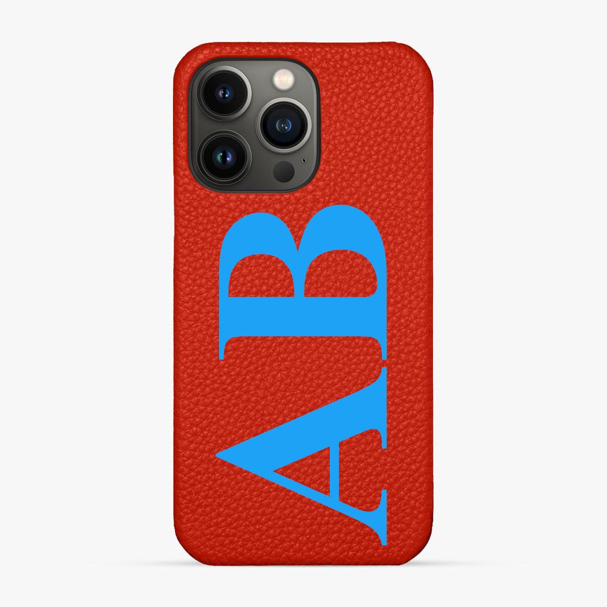 Classic Font iPhone 14 Pro Phone Case - Luxe Leather