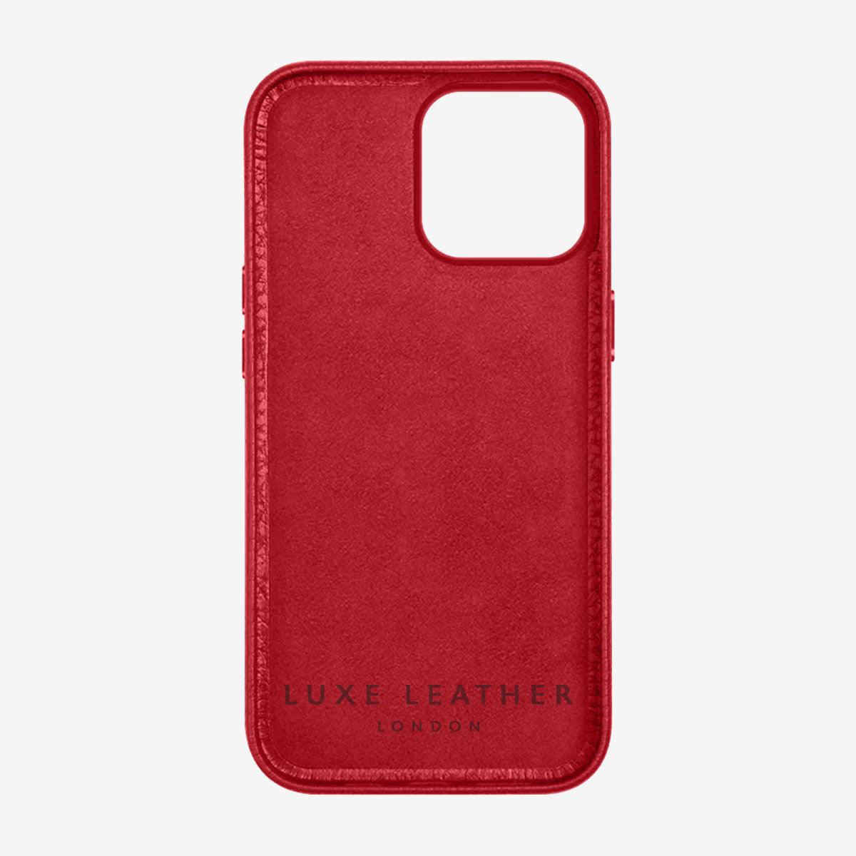 Foil iPhone 14 Plus Case With Buttons - Luxe Leather